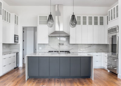 south austin custom home - interior kitchen