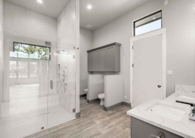 austin / round mountain custom home - master bathroom