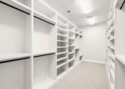 austin / round mountain custom home - master closet