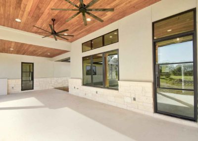 austin / round mountain custom home - patio