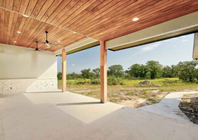 austin / round mountain custom home - patio